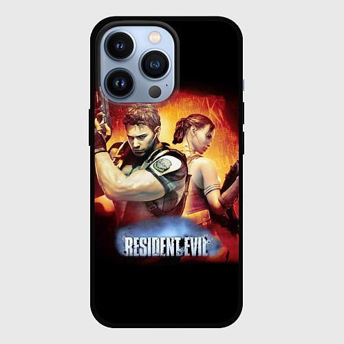 Чехол iPhone 13 Pro Resident Evil Рэдфилд / 3D-Черный – фото 1