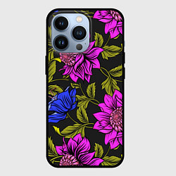 Чехол iPhone 13 Pro Цветочный Паттерн