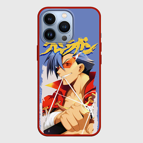 Чехол iPhone 13 Pro Kamina / 3D-Красный – фото 1