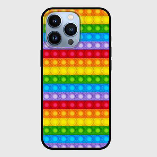 Чехол iPhone 13 Pro Pop It / 3D-Черный – фото 1