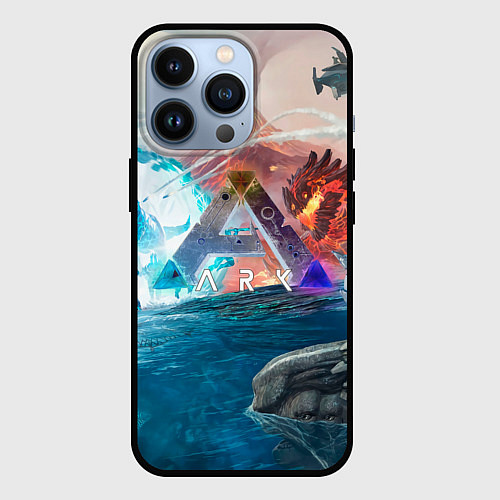 Чехол iPhone 13 Pro Ark battelfield / 3D-Черный – фото 1