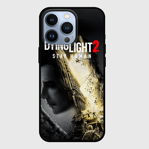 Чехол iPhone 13 Pro Dying Light 2 Deluxe / 3D-Черный – фото 1