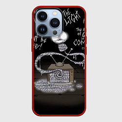 Чехол для iPhone 13 Pro The Binding of Isaac Dogma, цвет: 3D-красный