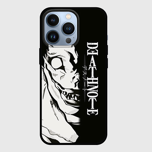 Чехол iPhone 13 Pro Персонаж Рюк Death Note / 3D-Черный – фото 1