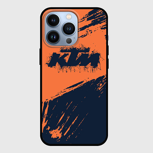 Чехол iPhone 13 Pro KTM ГРАНЖ Z / 3D-Черный – фото 1