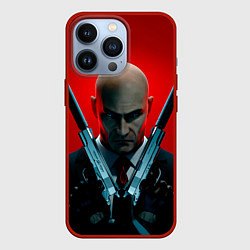 Чехол для iPhone 13 Pro Agent here, цвет: 3D-красный