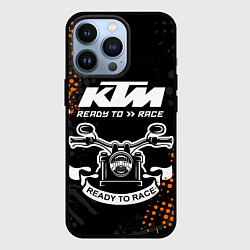 Чехол iPhone 13 Pro KTM MOTORCYCLES КТМ МОТОЦИКЛЫ