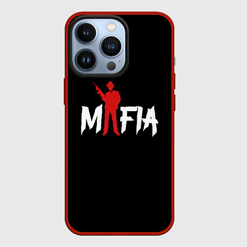 Чехол iPhone 13 Pro Mafia / 3D-Красный – фото 1