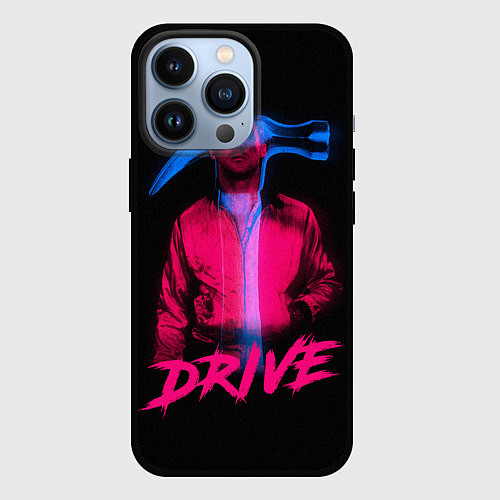 Чехол iPhone 13 Pro DRIVE / 3D-Черный – фото 1