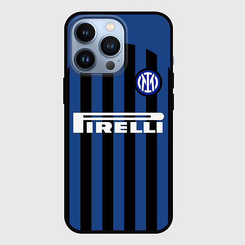 Чехол iPhone 13 Pro INTER MILAN / 3D-Черный – фото 1