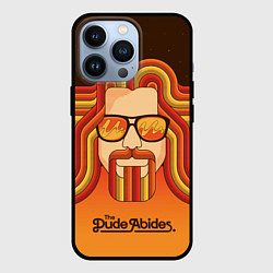 Чехол для iPhone 13 Pro The Dude Abides, цвет: 3D-черный