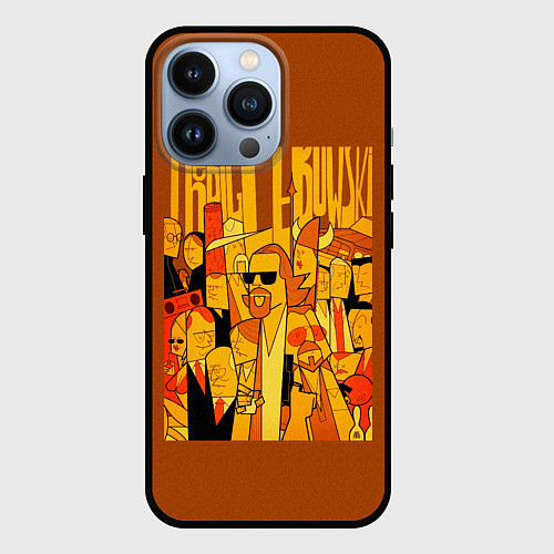 Чехол iPhone 13 Pro The Big Lebowski / 3D-Черный – фото 1