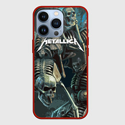 Чехол iPhone 13 Pro Metallica Metal Skull