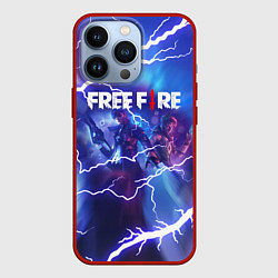 Чехол для iPhone 13 Pro FREEFIRE КОРОЛЕВСКАЯ БИТВА Z, цвет: 3D-красный