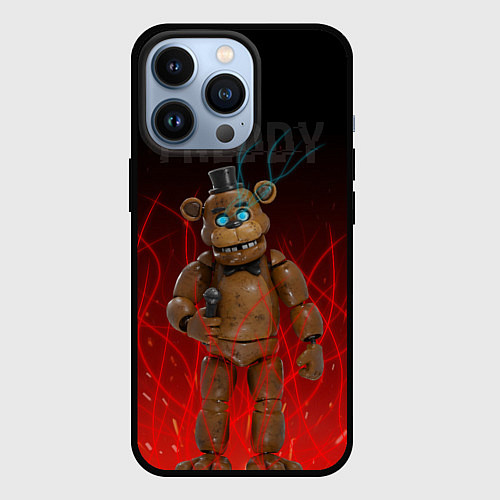 Чехол iPhone 13 Pro FNAF FREDDY / 3D-Черный – фото 1