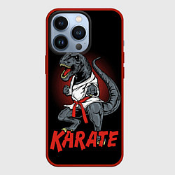 Чехол для iPhone 13 Pro KARATE T-REX, цвет: 3D-красный