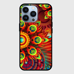 Чехол для iPhone 13 Pro Тропики, цвет: 3D-черный