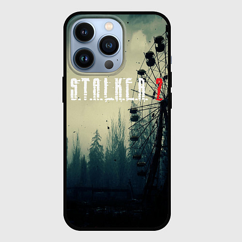 Чехол iPhone 13 Pro СТАЛКЕРSTALKER 2 КУАРУСЕЛЬ / 3D-Черный – фото 1
