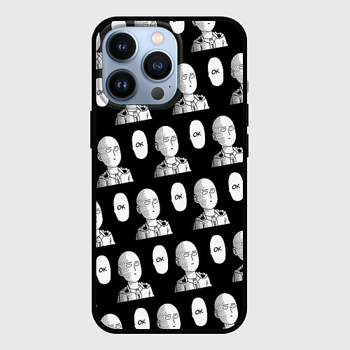 Чехол iPhone 13 Pro ONE-PUNCH MAN ВАН ПАНЧ МАН Z / 3D-Черный – фото 1