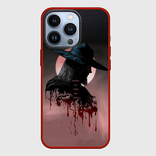 Чехол iPhone 13 Pro Blind Hunter / 3D-Красный – фото 1