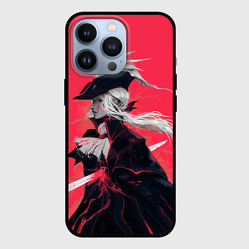 Чехол iPhone 13 Pro Lady Maria / 3D-Черный – фото 1