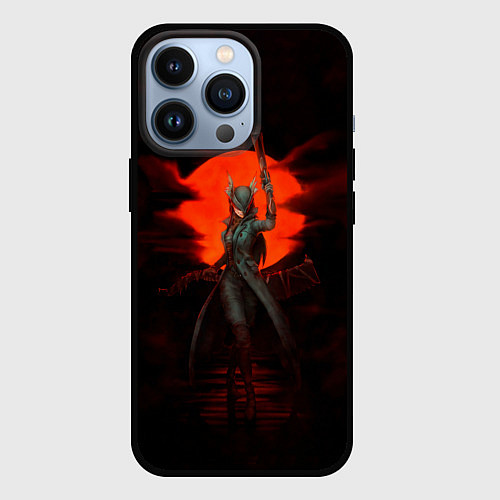 Чехол iPhone 13 Pro Blood moon / 3D-Черный – фото 1