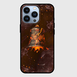 Чехол для iPhone 13 Pro ACDC HELLS BELLS Z, цвет: 3D-черный