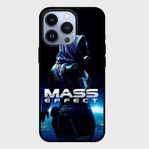 Чехол iPhone 13 Pro MASS EFFECT ТАЛИ ЗОРА / 3D-Черный – фото 1