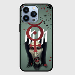 Чехол iPhone 13 Pro Marilyn Manson Мерилин Мэнсон Z