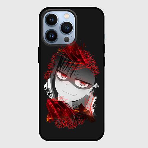 Чехол iPhone 13 Pro Bad Girl Nagatoro / 3D-Черный – фото 1