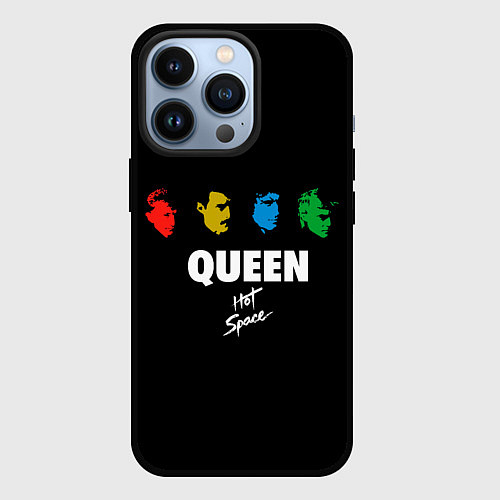 Чехол iPhone 13 Pro Hot Space / 3D-Черный – фото 1