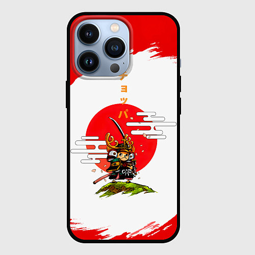 Чехол iPhone 13 Pro Тони Тони Чоппер ниндзя One Piece / 3D-Черный – фото 1