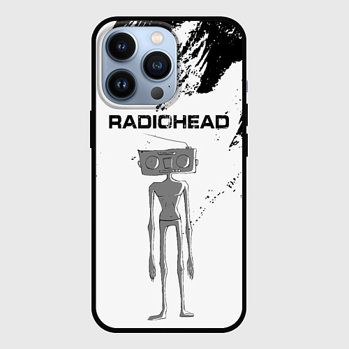 Чехол iPhone 13 Pro Radiohead Радиохед Z / 3D-Черный – фото 1