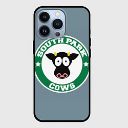 Чехол для iPhone 13 Pro Коровы вперед, цвет: 3D-черный