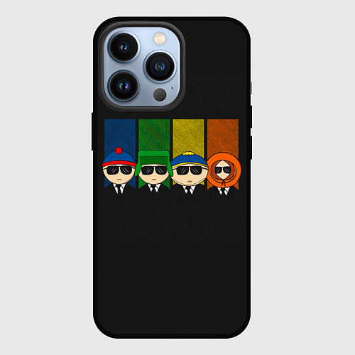 Чехол iPhone 13 Pro South park FBI / 3D-Черный – фото 1