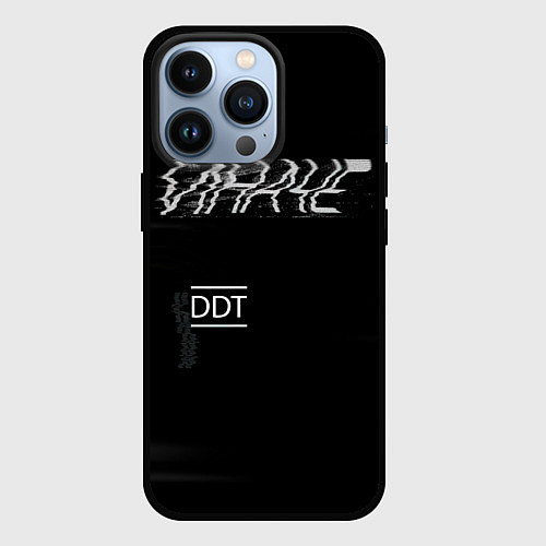 Чехол iPhone 13 Pro ИНАЧЕ DDT / 3D-Черный – фото 1