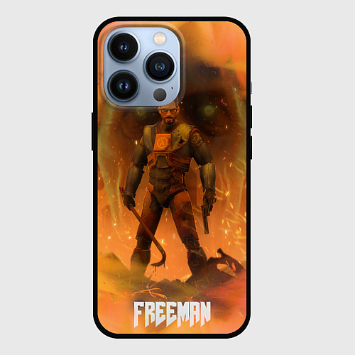 Чехол iPhone 13 Pro FREEMAN GMAN HALF-LIFE Z / 3D-Черный – фото 1