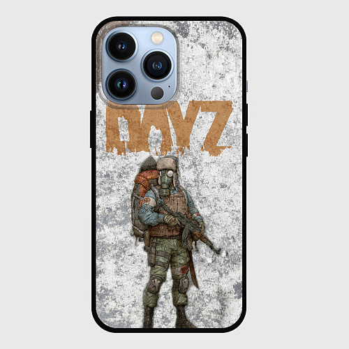 Чехол iPhone 13 Pro DAYZ ДЕЙЗИ Z / 3D-Черный – фото 1