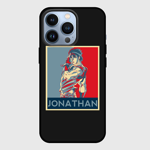 Чехол iPhone 13 Pro Jonathan JoJo / 3D-Черный – фото 1