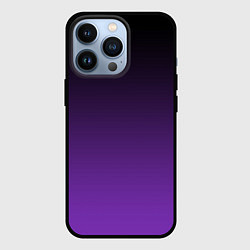 Чехол iPhone 13 Pro Ночной градиент Фиолетовый