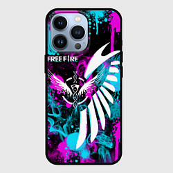 Чехол iPhone 13 Pro FREE FIRE NEON