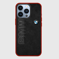 Чехол для iPhone 13 Pro BMW LOGO AND INSCRIPTION, цвет: 3D-красный