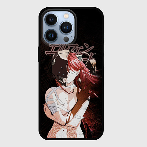 Чехол iPhone 13 Pro Люси Эльфийская песнь / 3D-Черный – фото 1