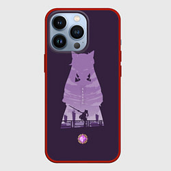 Чехол для iPhone 13 Pro КЭ ЦИН KEQING, цвет: 3D-красный