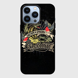 Чехол iPhone 13 Pro СНЕГИРИ И ДРАКОНЫ Elysium