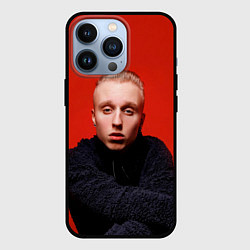 Чехол для iPhone 13 Pro Стильный Ти-Фэст, цвет: 3D-черный