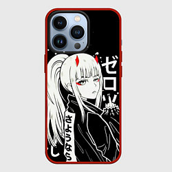 Чехол для iPhone 13 Pro Zero Two, Darling in the Franx, цвет: 3D-красный