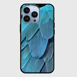 Чехол iPhone 13 Pro Перья попугая