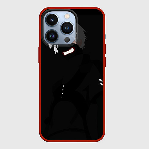 Чехол iPhone 13 Pro Dead Inside vector / 3D-Красный – фото 1