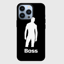 Чехол iPhone 13 Pro Boss of the gym on black